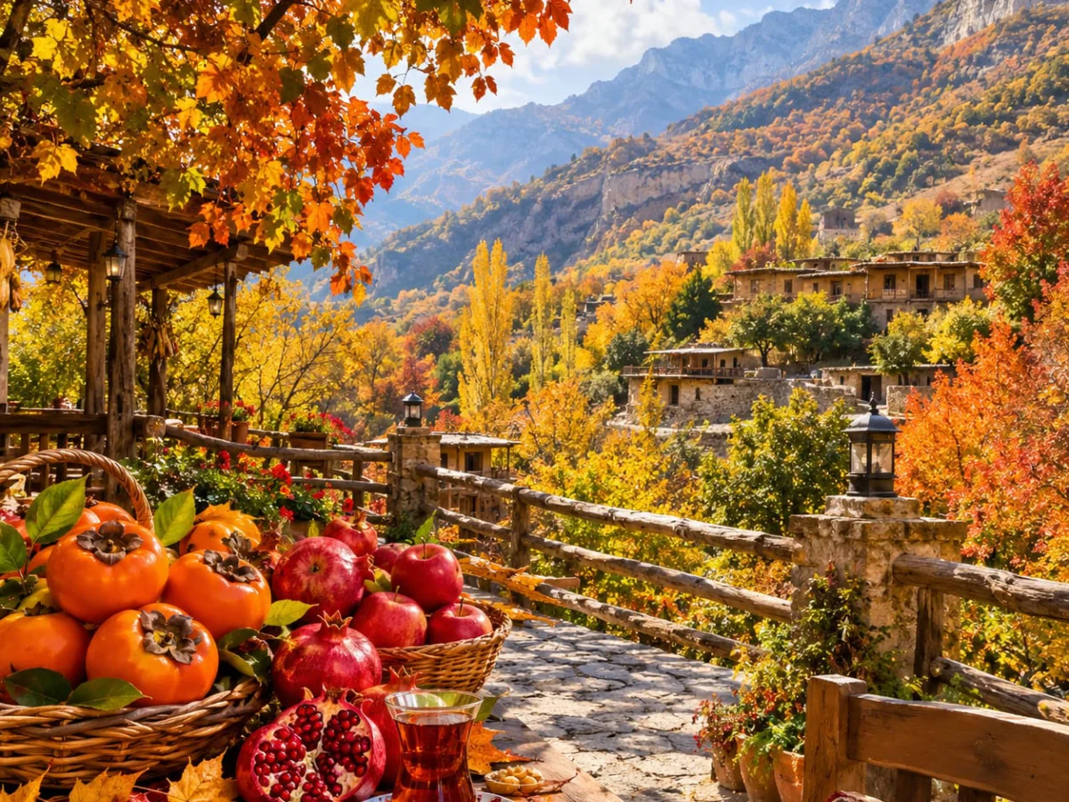 جشن پاییز هزار رنگ  سپیدان 